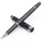 Monte Meisterstuck Collection Black 163 Pen Resin Ballpoint MB Rollerball Pens Platinum Coated Inlay Series Number Blance