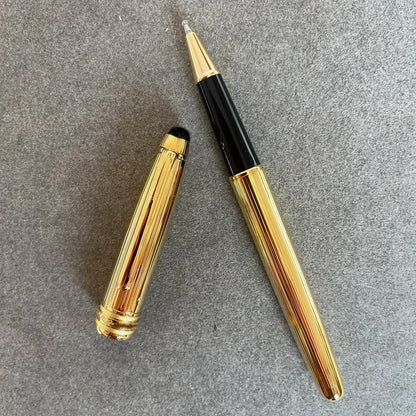 2025 Luxury Metal MB Ballpoint Pen 163 Rollerball Fountain Pen for Writing Gift Pens