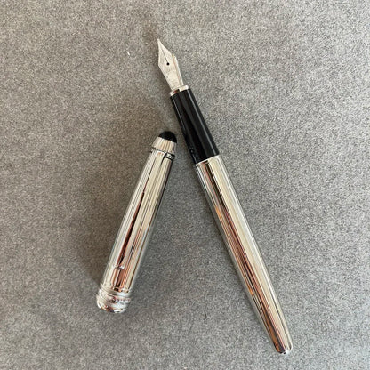 2025 Luxury Metal MB Ballpoint Pen 163 Rollerball Fountain Pen for Writing Gift Pens