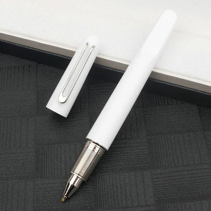 Ultra Black M Collection Rollerball Signnature Pens Best Resin Fountain Pen with Magnetic Cap Cute Stationery