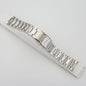 316L Stainless Steel Solid Band With Buckle Coved Solid 3 Link 22mm Fit SKX007 Watch Bracelet