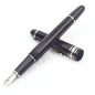 Monte Meisterstuck Collection Black Resin Ballpoint MB Rollerball Pens Platinum Coated Inlay Series Number 163 Pen