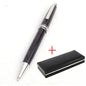 Monte Meisterstuck Collection Black Resin Ballpoint MB Rollerball Pens Platinum Coated Inlay Series Number 163 Pen