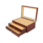 Lacquer Wooden Pen Display Storage Case 12/23/34/78 Pens Capacity Fountain Pen Collector Organizer Box with Transparent Window