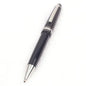 Monte Meisterstuck Collection Black Resin Ballpoint MB Rollerball Pens Platinum Coated Inlay Series Number 163 Pen