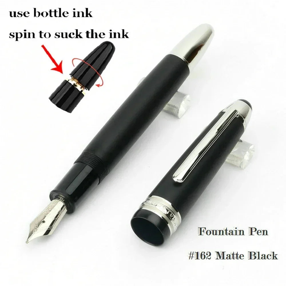 2025 Tata Unique 163/145/162 High Quality MB Ballpoint Pens Resin Writing Stationery School Office Supplies with Serial Number