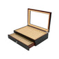 Lacquer Wooden Pen Display Storage Case 12/23/34/78 Pens Capacity Fountain Pen Collector Organizer Box with Transparent Window
