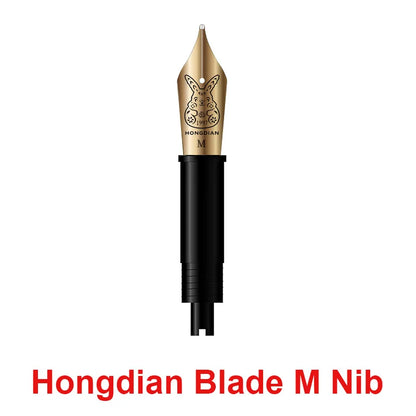 Hongdian N23 Fountain Pen Rabbit Year Limited High-End Students Business Office Writing Supplies Gold Carving Student Gift Pens