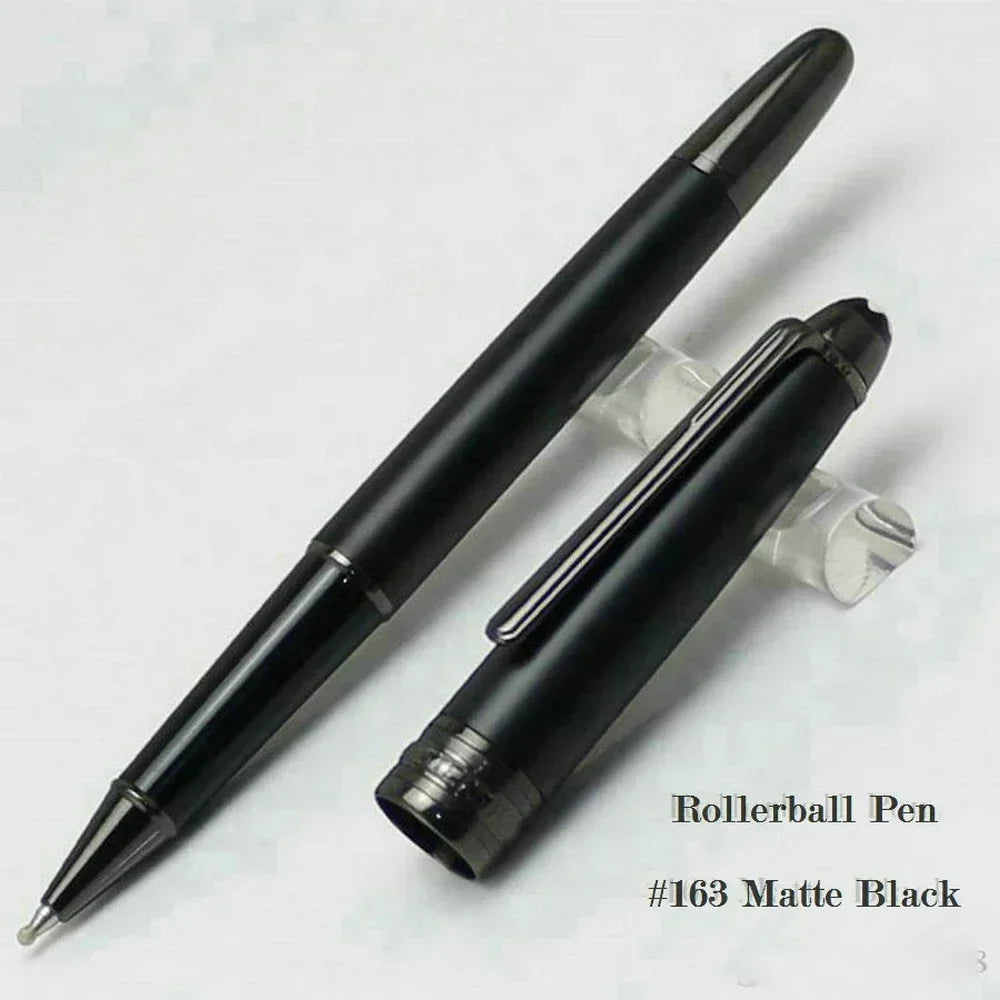 2025 Tata Unique 163/145/162 High Quality MB Ballpoint Pens Resin Writing Stationery School Office Supplies with Serial Number