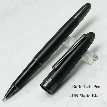 2025 Tata Unique 163/145/162 High Quality MB Ballpoint Pens Resin Writing Stationery School Office Supplies with Serial Number