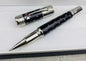 Hot John Kennedy JFK Carbon Fiber MB Gifts Fountain Pens Rollerball Ballpoint Pen Dark Blue Writing Stationery Gifts Fountain