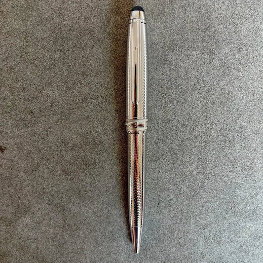 2025 Luxury Metal MB Ballpoint Pen 163 Rollerball Fountain Pen for Writing Gift Pens