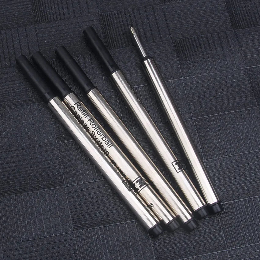 Ultra Black M Collection Rollerball Signnature Pens Best Resin Fountain Pen with Magnetic Cap Cute Stationery