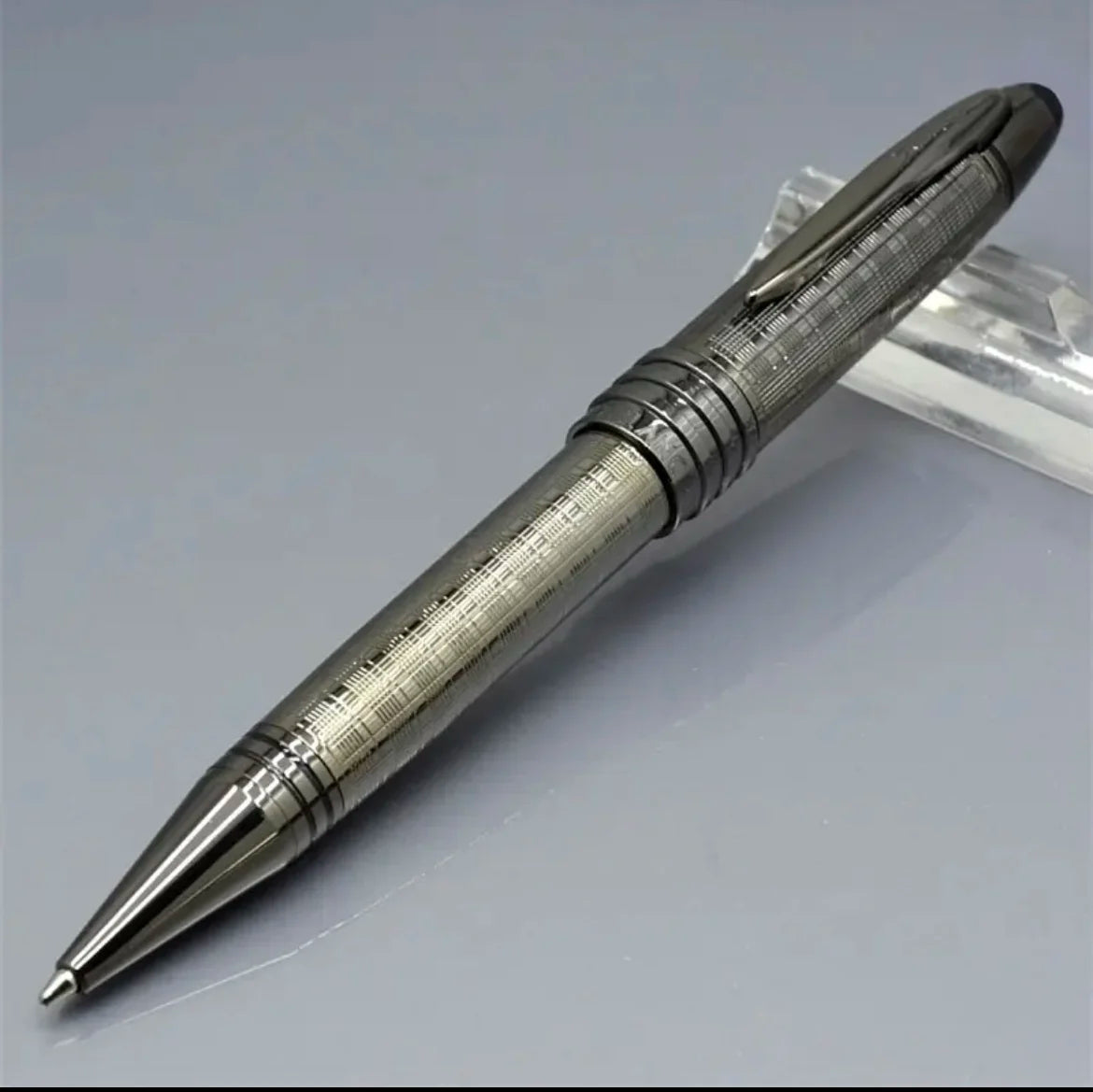 Hot John Kennedy JFK Carbon Fiber MB Gifts Fountain Pens Rollerball Ballpoint Pen Dark Blue Writing Stationery Gifts Fountain