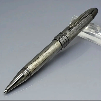 Hot John Kennedy JFK Carbon Fiber MB Gifts Fountain Pens Rollerball Ballpoint Pen Dark Blue Writing Stationery Gifts Fountain