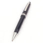 Monte Meisterstuck Collection Black 163 Pen Resin Ballpoint MB Rollerball Pens Platinum Coated Inlay Series Number Blance