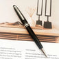Monte Meisterstuck Collection Black 163 Pen Resin Ballpoint MB Rollerball Pens Platinum Coated Inlay Series Number Blance