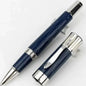 Hot John Kennedy JFK Carbon Fiber MB Gifts Fountain Pens Rollerball Ballpoint Pen Dark Blue Writing Stationery Gifts Fountain