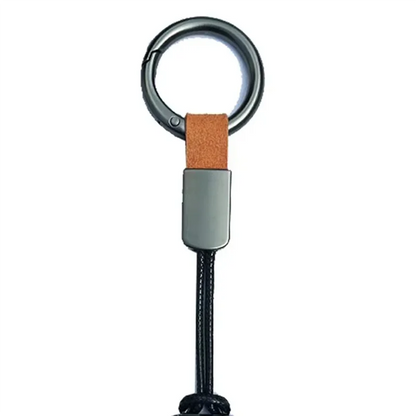 【Plej Ŝatata de Aĉetanto!】Mallonga Penda Ŝnura Kolĉeno por Horloĝĉeno Taŭga por Aŭto/Hejma Ŝlosilŝnuro por Sporta Horloĝo