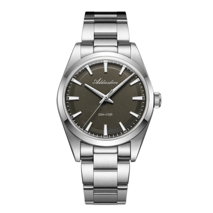 ADDIESDIVE Vira Horloĝo Nova AR-Tegaĵo Kupolvitra 100m Plonĝado 316L Neoksidebla Ŝtalo Lumplena VH31 Kvarca Horloĝo AD2066